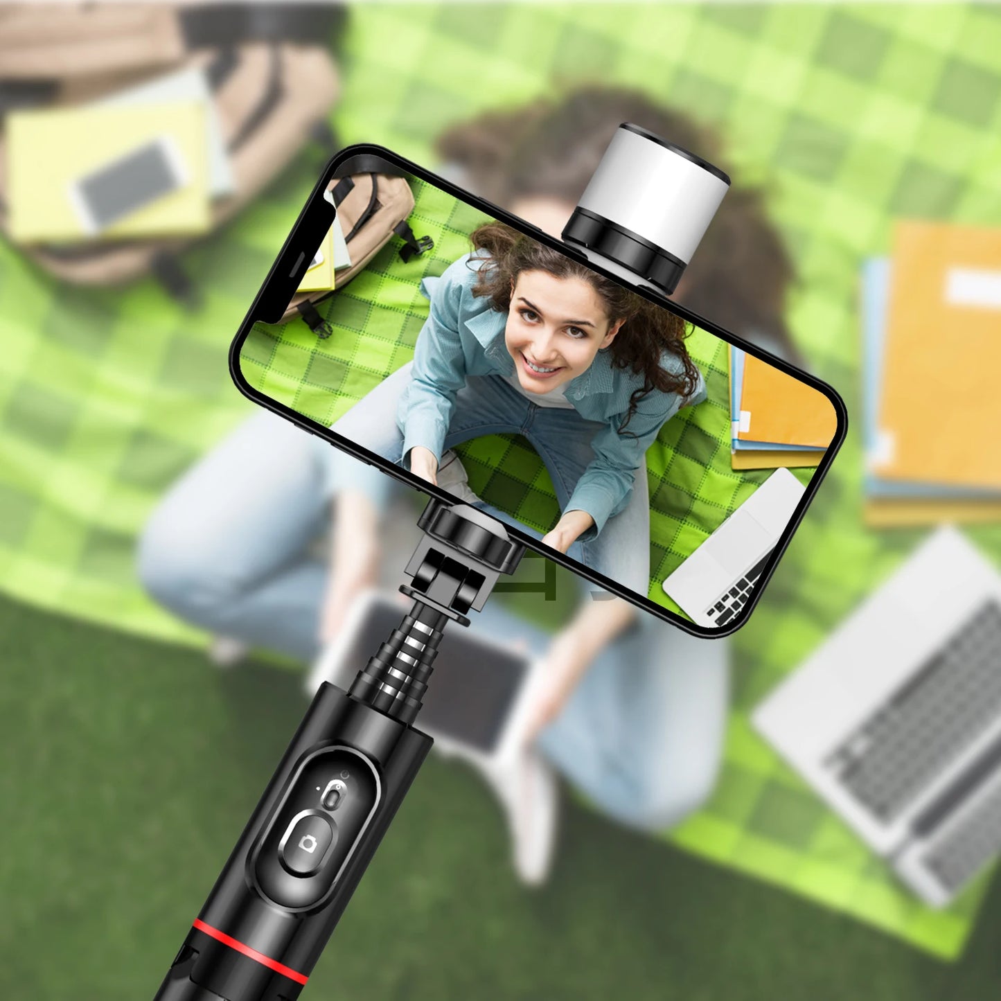 Bluetooth Telefone Selfie Stick Q12sop